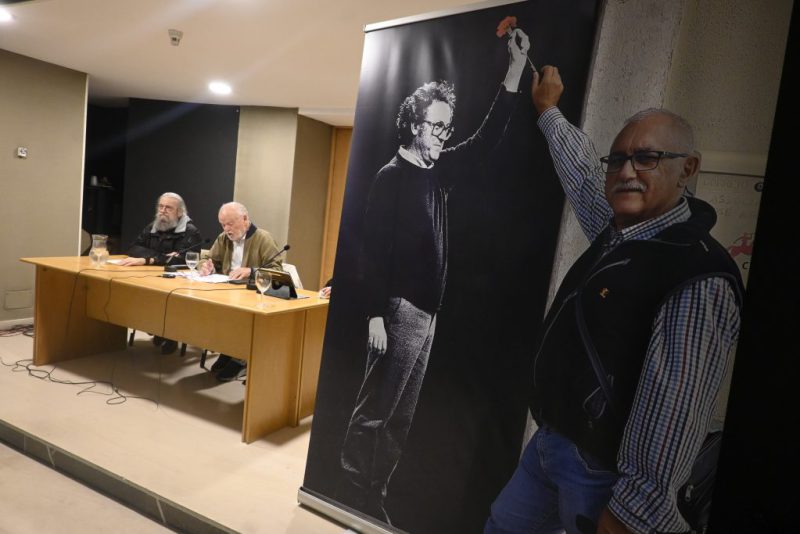 Luis Fernández, José Antonio Martín Pallín y José Luis Iglesias. Foto: David Aguilar Sánchez